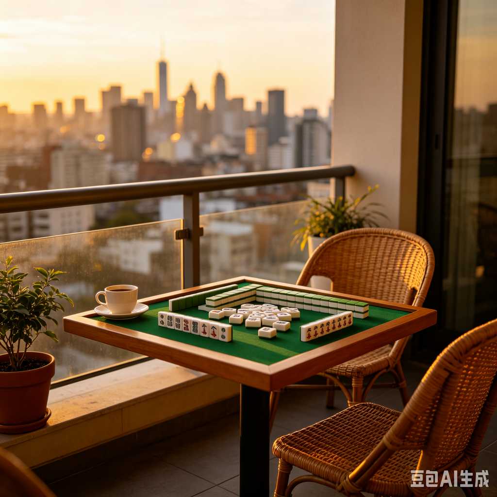 classic text mahjong set