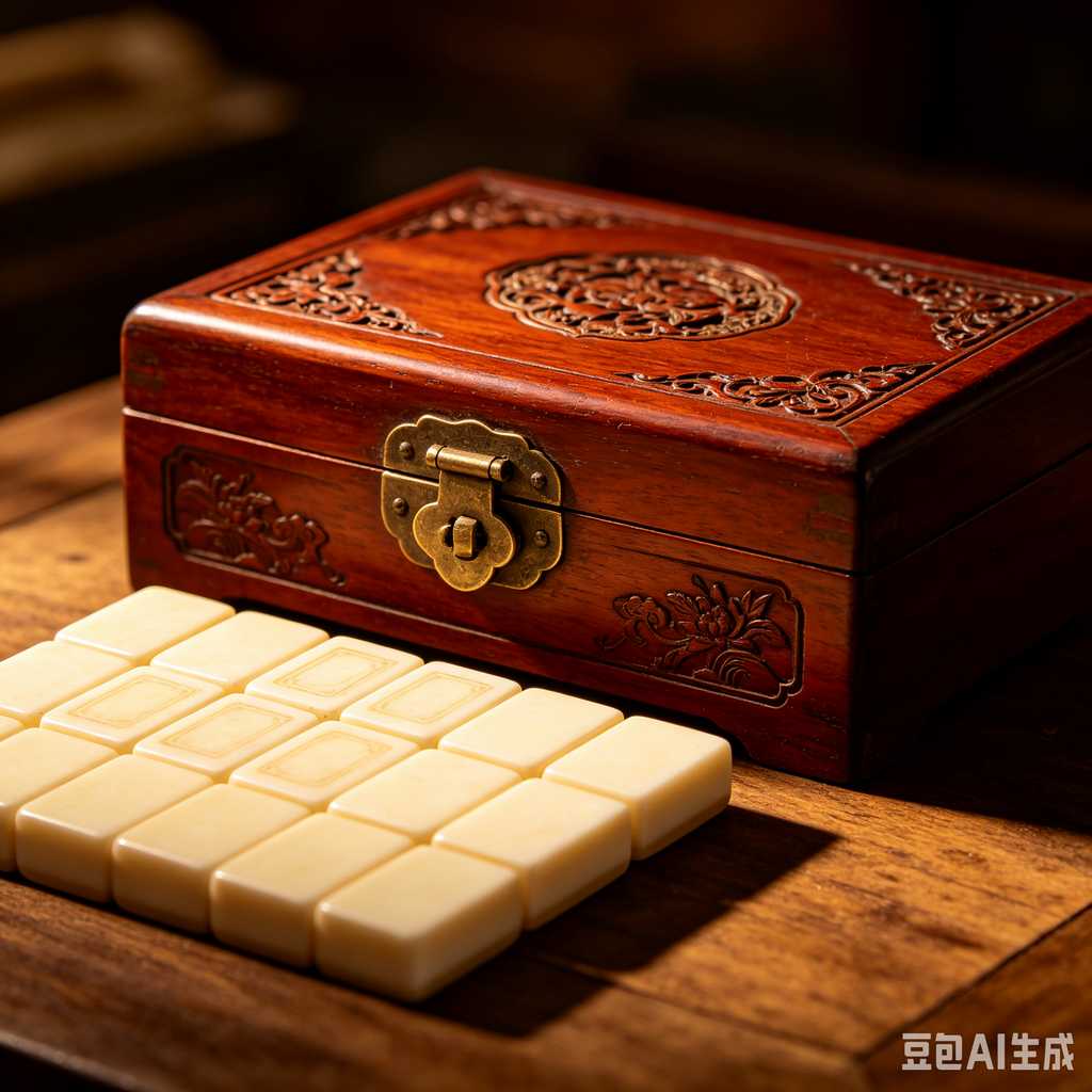 wear resistant print mahjong set