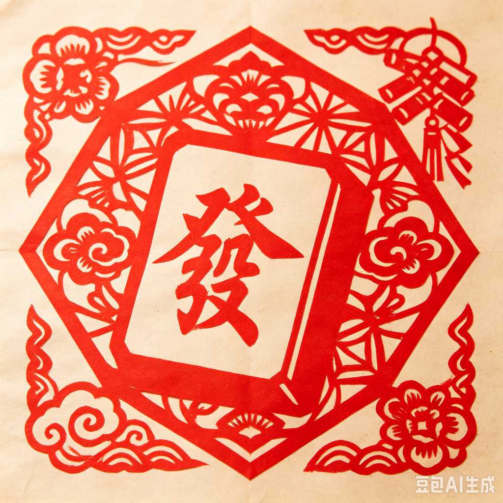 ornamental mahjong tiles