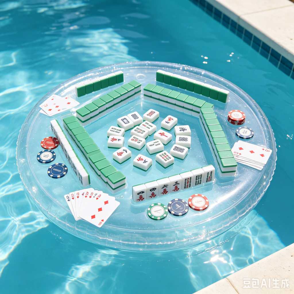 unique text mahjong tiles design